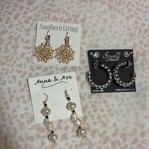 NWT 3 piece earring bundle